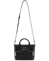 schwarze Shopper Tasche aus Leder von Alexander McQueen