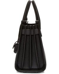 schwarze Shopper Tasche aus Leder von Saint Laurent