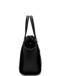 schwarze Shopper Tasche aus Leder von Gucci