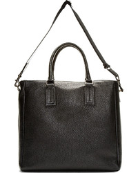 schwarze Shopper Tasche aus Leder von Dolce & Gabbana