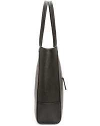 schwarze Shopper Tasche aus Leder von Maison Margiela