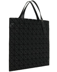 schwarze Shopper Tasche aus Leder von Bao Bao Issey Miyake