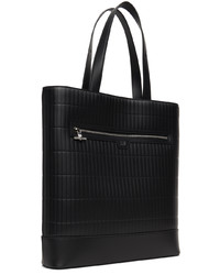 schwarze Shopper Tasche aus Leder von Dunhill