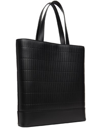 schwarze Shopper Tasche aus Leder von Dunhill