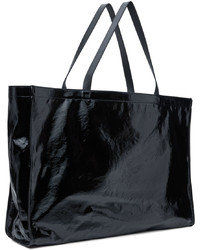 schwarze Shopper Tasche aus Leder von Acne Studios