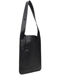 schwarze Shopper Tasche aus Leder von Recto