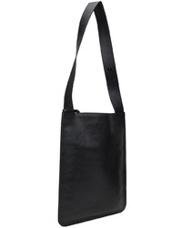 schwarze Shopper Tasche aus Leder von Recto