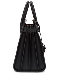 schwarze Shopper Tasche aus Leder von Saint Laurent