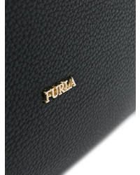 schwarze Shopper Tasche aus Leder von Furla