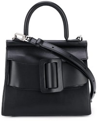 schwarze Shopper Tasche aus Leder von Boyy