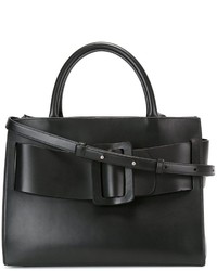 schwarze Shopper Tasche aus Leder von Boyy