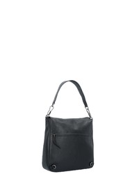 schwarze Shopper Tasche aus Leder von Bree