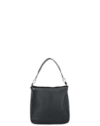 schwarze Shopper Tasche aus Leder von Bree