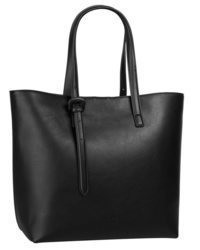 schwarze Shopper Tasche aus Leder von Bugatti