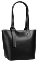 schwarze Shopper Tasche aus Leder von Bugatti