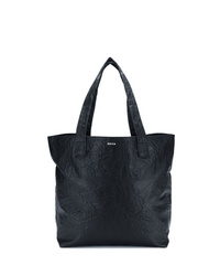 schwarze Shopper Tasche aus Leder von Cabane De Zucca