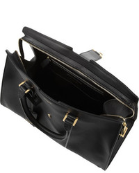 schwarze Shopper Tasche aus Leder von Saint Laurent