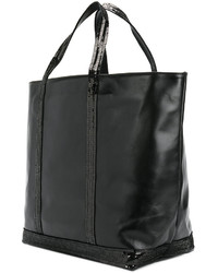 schwarze Shopper Tasche aus Leder von Vanessa Bruno