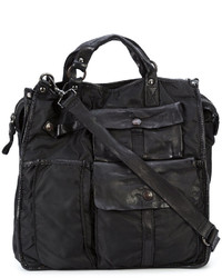 schwarze Shopper Tasche aus Leder von Campomaggi