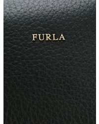 schwarze Shopper Tasche aus Leder von Furla