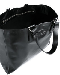 schwarze Shopper Tasche aus Leder von Lanvin