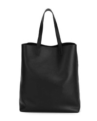 schwarze Shopper Tasche aus Leder von Saint Laurent