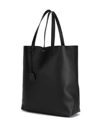 schwarze Shopper Tasche aus Leder von Saint Laurent