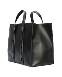 schwarze Shopper Tasche aus Leder von Myriam Schaefer