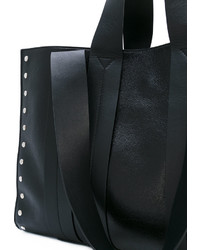 schwarze Shopper Tasche aus Leder von Corto Moltedo