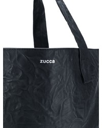 schwarze Shopper Tasche aus Leder von Cabane De Zucca