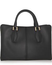 schwarze Shopper Tasche aus Leder von Tod's