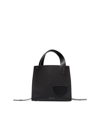 schwarze Shopper Tasche aus Leder von Danse Lente