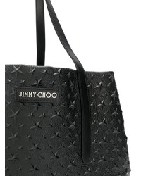 schwarze Shopper Tasche aus Leder von Jimmy Choo