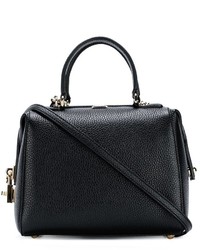 schwarze Shopper Tasche aus Leder von Dolce & Gabbana