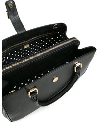 schwarze Shopper Tasche aus Leder von Dolce & Gabbana