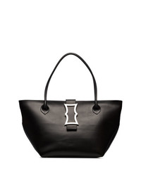 schwarze Shopper Tasche aus Leder von Dorateymur