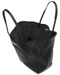 schwarze Shopper Tasche aus Leder von Mulberry