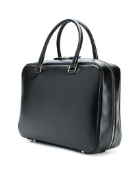 schwarze Shopper Tasche aus Leder von Jil Sander