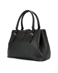 schwarze Shopper Tasche aus Leder von Bally