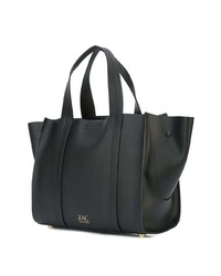 schwarze Shopper Tasche aus Leder von Zac Zac Posen