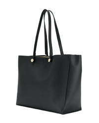 schwarze Shopper Tasche aus Leder von Furla