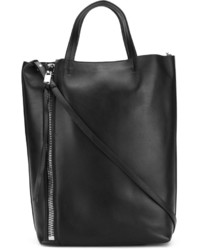 schwarze Shopper Tasche aus Leder von Elena Ghisellini