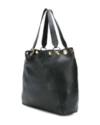 schwarze Shopper Tasche aus Leder von L'Autre Chose