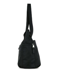 schwarze Shopper Tasche aus Leder von EMILY & NOAH