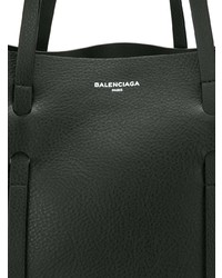 schwarze Shopper Tasche aus Leder von Balenciaga