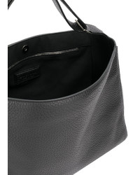 schwarze Shopper Tasche aus Leder von Orciani