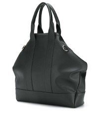 schwarze Shopper Tasche aus Leder von Alexander McQueen