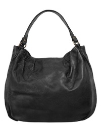 schwarze Shopper Tasche aus Leder von forty°