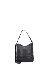 schwarze Shopper Tasche aus Leder von FREDsBRUDER