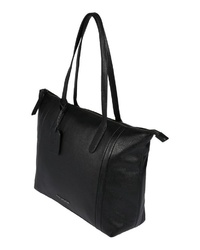 schwarze Shopper Tasche aus Leder von FREDsBRUDER